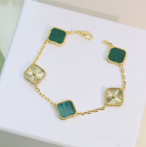 van clovers bracelet four leaf clover bracelet designer fashion luxury jewellery women's jewellery gifts, Golden;silver
van clovers bracelet four leaf clover bracelet designer fashion luxury jewellery women's jewellery gifts, Golden;silver