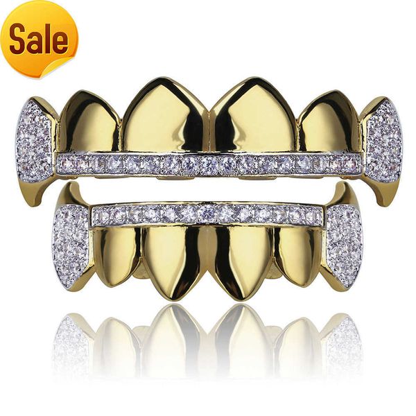 18k real gold teeth grillz caps iced out bottom vampire fangs dental grill set wholesale, Black
18k real gold teeth grillz caps iced out bottom vampire fangs dental grill set wholesale, Black