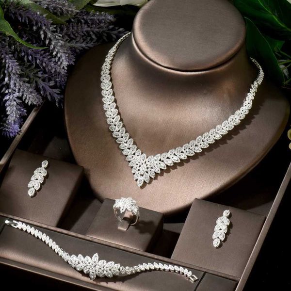 link, chain baoyi elegant leaf flower cubic zircon necklace earring jewelry sets for dress bridal party dairy charm accessories, Black
link, chain baoyi elegant leaf flower cubic zircon necklace earring jewelry sets for dress bridal party dairy charm accessories, Black