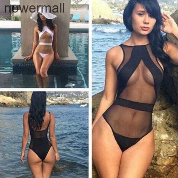 new mesh black one piece swimwear see through bikini monokini vintage bathing suit swimsuit, White;black
new mesh black one piece swimwear see through bikini monokini vintage bathing suit swimsuit, White;black