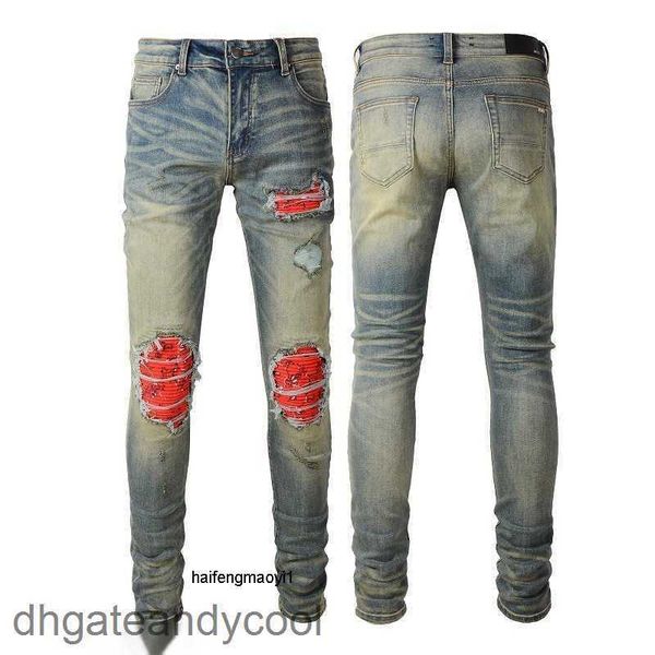 street amirs designer high brand mens men's jean pant color ripped jeans pleated pants cashew flower slim fit #6552 34jf, Blue
street amirs designer high brand mens men's jean pant color ripped jeans pleated pants cashew flower slim fit #6552 34jf, Blue