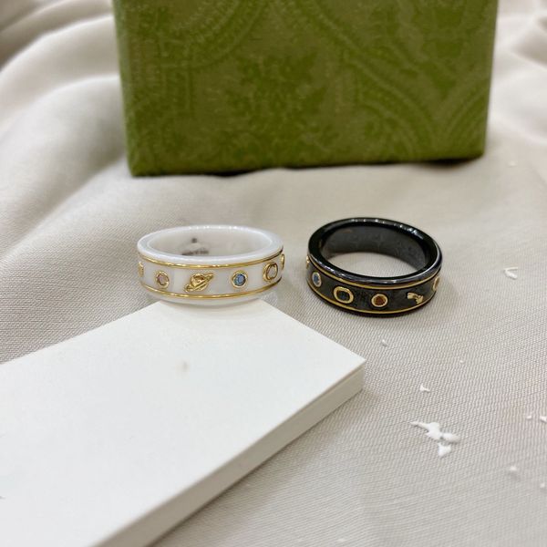 couple ring fashion simple letter ring ceramic material ring fashion jewelry supply, Silver
couple ring fashion simple letter ring ceramic material ring fashion jewelry supply, Silver