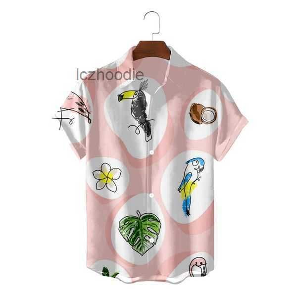 men's casual shirts summer trend loose flamingo hawaiian 2023 fashion brand streetwear versatile 3d male short sleeve blouses t 4 x5xd, White;black
men's casual shirts summer trend loose flamingo hawaiian 2023 fashion brand streetwear versatile 3d male short sleeve blouses t 4 x5xd, White;black