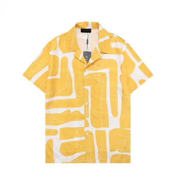 men's casual beach shirts men summer short sleeve silk bowling shirt man cardigan blouse fashion hawaii floral print luxury designer dr, White;black
men's casual beach shirts men summer short sleeve silk bowling shirt man cardigan blouse fashion hawaii floral print luxury designer dr, White;black