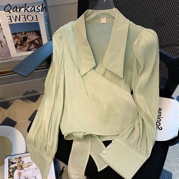 women's blouses shirt solid bandage chic loose criss cross french style temper spring casual ulzzang simple holiday fashion ladies cami, White
women's blouses shirt solid bandage chic loose criss cross french style temper spring casual ulzzang simple holiday fashion ladies cami, White