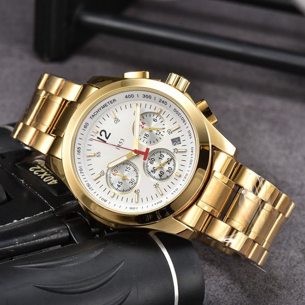 wristwatches for men 2023 new mens watches six stitches all dial work quartz watch tis 1853 luxury brand chronograph clock steel belt fashio, Slivery;brown
wristwatches for men 2023 new mens watches six stitches all dial work quartz watch tis 1853 luxury brand chronograph clock steel belt fashio, Slivery;brown