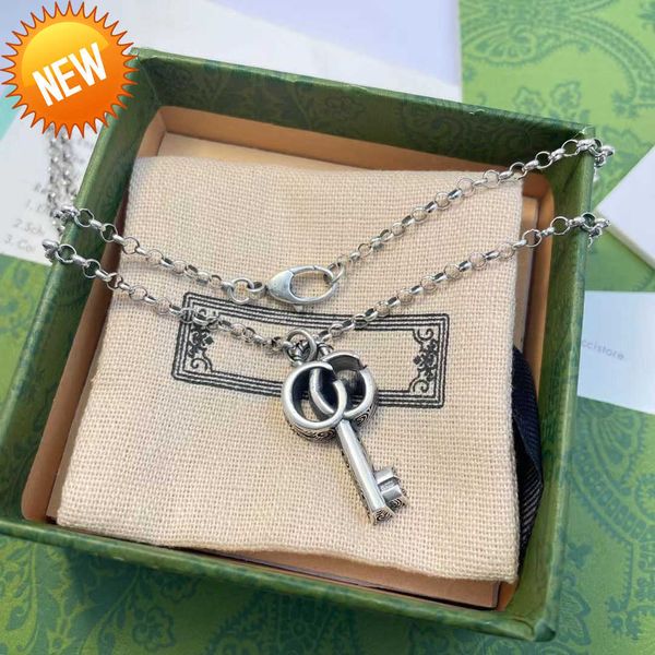 luxury designer necklaces classic key pendant jewelry retro carving keys necklacess couples party holiday gift good, Silver
luxury designer necklaces classic key pendant jewelry retro carving keys necklacess couples party holiday gift good, Silver