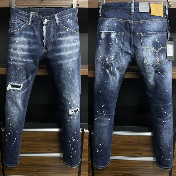 new men jeans hole light blue dark gray italy brand man long pants trousers streetwear denim skinny slim straight biker jean for d2 28-38 si
new men jeans hole light blue dark gray italy brand man long pants trousers streetwear denim skinny slim straight biker jean for d2 28-38 si