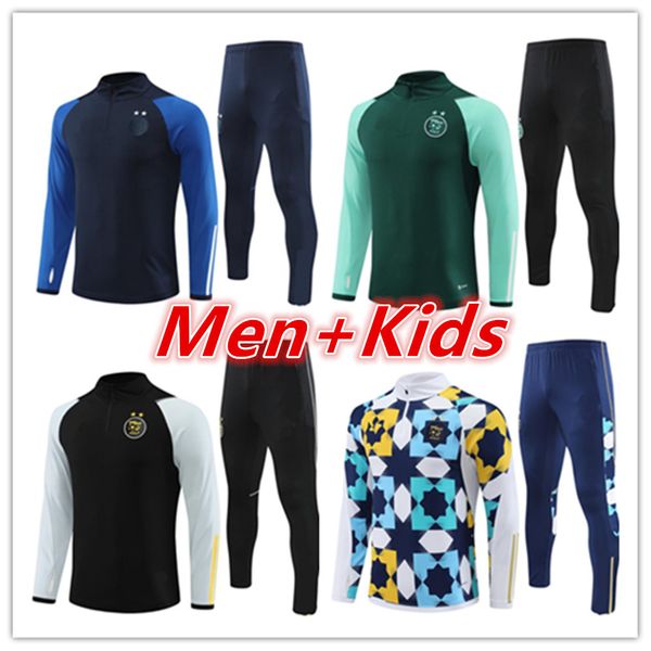 23 24 algeria tracksuit football training suit tracksuits 2023 2024 algerie tracksuit football shirts short sleeve uniforms men kids camiset, Black
23 24 algeria tracksuit football training suit tracksuits 2023 2024 algerie tracksuit football shirts short sleeve uniforms men kids camiset, Black