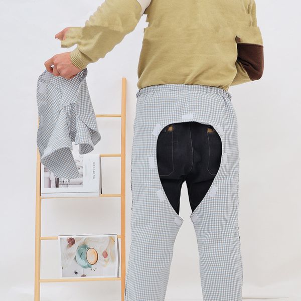 2 pieces thin cotton home full open crotch pants medline patient gowns with plaster stent spring and summer convenient for family nursing
2 pieces thin cotton home full open crotch pants medline patient gowns with plaster stent spring and summer convenient for family nursing
