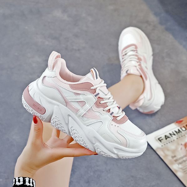 womens platform sneakers vulcanized shoes fashion spring comfortable casual outdoor running shoes female zapatos mujer, Black
womens platform sneakers vulcanized shoes fashion spring comfortable casual outdoor running shoes female zapatos mujer, Black