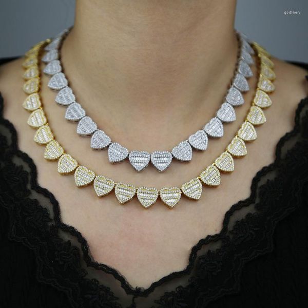 chains iced out bling women wedding jewelry micro pave cubic zirconia 5a cz heart cluster shape choker tennis necklace drop ship, Silver
chains iced out bling women wedding jewelry micro pave cubic zirconia 5a cz heart cluster shape choker tennis necklace drop ship, Silver