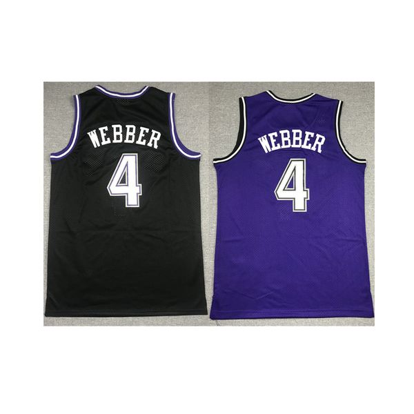 american basketball wear chris webber 4 throwback men jerseys black purple mitchell ness shirt size stitched jersey mix order
american basketball wear chris webber 4 throwback men jerseys black purple mitchell ness shirt size stitched jersey mix order