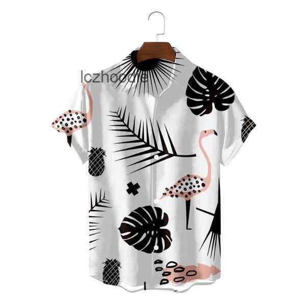 men's casual shirts summer trend loose flamingo hawaiian 2023 fashion brand streetwear versatile 3d male short sleeve blouses t 8 cvlr, White;black
men's casual shirts summer trend loose flamingo hawaiian 2023 fashion brand streetwear versatile 3d male short sleeve blouses t 8 cvlr, White;black