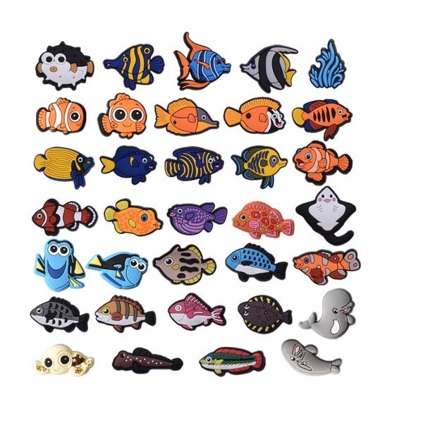 fish croc charms 2d soft rubber shoe accessories cartoon shoes buckles shoe charm ornament fit kids sandals party decoration, White;pink
fish croc charms 2d soft rubber shoe accessories cartoon shoes buckles shoe charm ornament fit kids sandals party decoration, White;pink