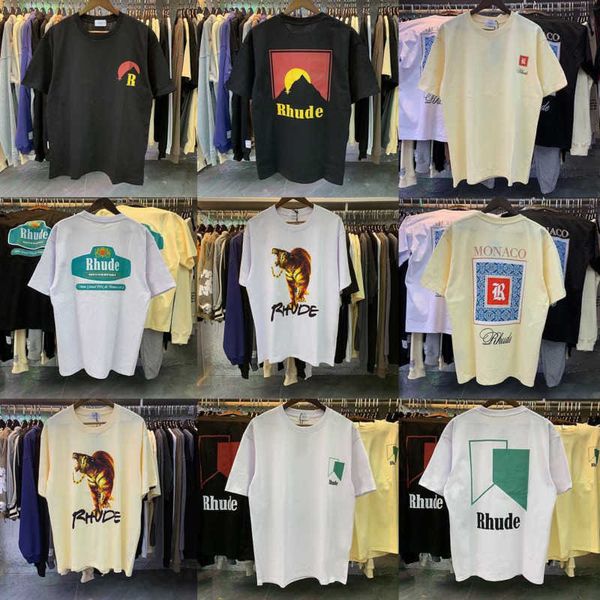 designer tshirt summer mens tshirt womens rhude designers men letter polos embroidery tshirts hip hop clothing short sleeved sweatshirt over, White;black
designer tshirt summer mens tshirt womens rhude designers men letter polos embroidery tshirts hip hop clothing short sleeved sweatshirt over, White;black