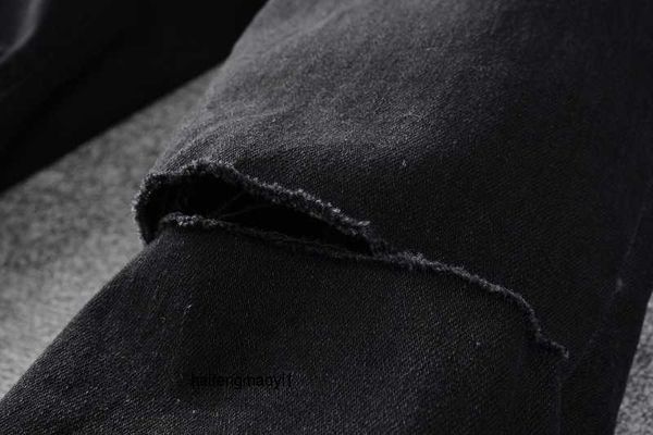 high amirs embroidery men's jeans brand designer fashion hole pants cool street stylish leisure ripped patch trend elastic leggings csb, Blue
high amirs embroidery men's jeans brand designer fashion hole pants cool street stylish leisure ripped patch trend elastic leggings csb, Blue
