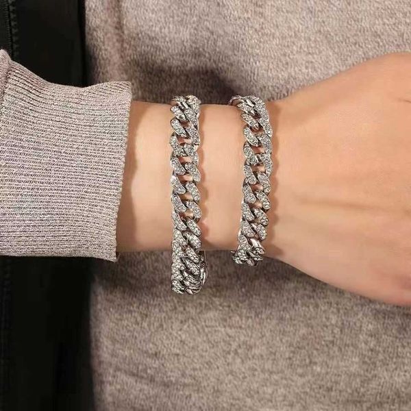 returning to the future cuban men's multicolor double row diamond embedding couple hip hop bracelet women's style, Golden;silver
returning to the future cuban men's multicolor double row diamond embedding couple hip hop bracelet women's style, Golden;silver