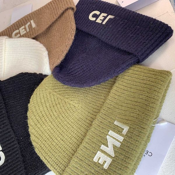 skull caps for women casual windproof wool warm fashion knitted hat designer letter ce solid christmas hats, Blue;gray
skull caps for women casual windproof wool warm fashion knitted hat designer letter ce solid christmas hats, Blue;gray