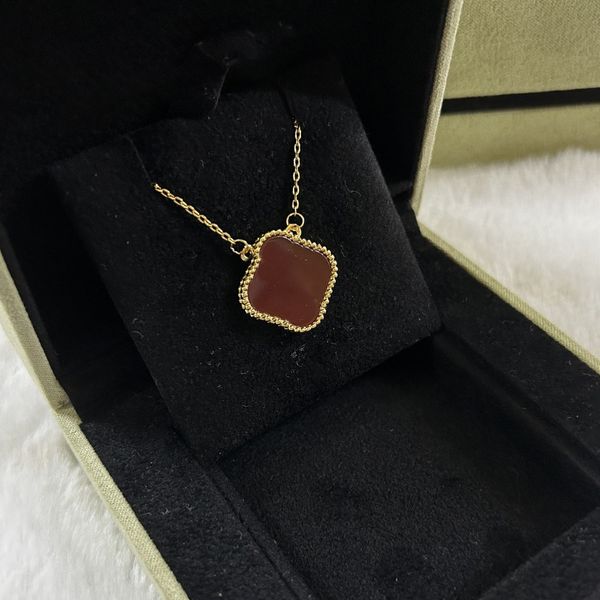 luxury woman pendant necklaces four leaf clover designer van necklace fashion jewelry women chokers necklace fger22, Silver
luxury woman pendant necklaces four leaf clover designer van necklace fashion jewelry women chokers necklace fger22, Silver