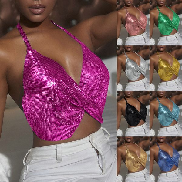 womens tanks camis y2k metal sequins cross backless clubwear tank for women hollow out halter crop festival evening party corset vest 23042, White
womens tanks camis y2k metal sequins cross backless clubwear tank for women hollow out halter crop festival evening party corset vest 23042, White