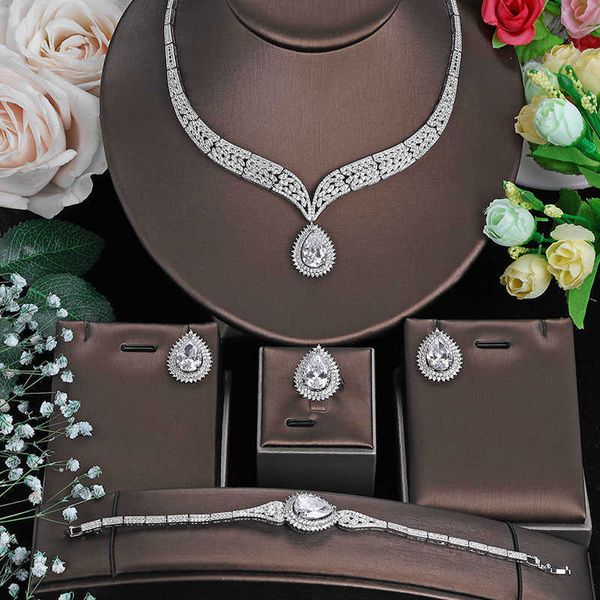 link, chain fashion shinning diamond white plated zircon earring and necklace jewelry sets for anniversary, Black
link, chain fashion shinning diamond white plated zircon earring and necklace jewelry sets for anniversary, Black