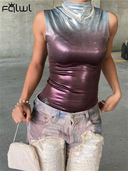 womens tanks camis fqlwl summer slim tank streetwear outfits for women turtleneck sleeveless tees female purple caaual gradient t shirts 230, White
womens tanks camis fqlwl summer slim tank streetwear outfits for women turtleneck sleeveless tees female purple caaual gradient t shirts 230, White