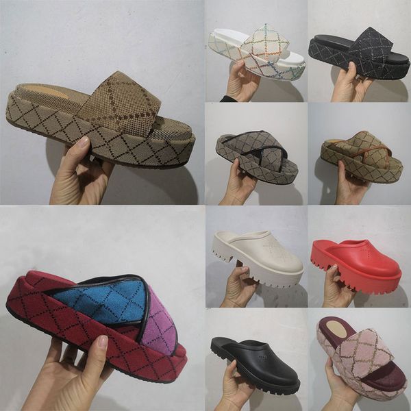 women luxurys designer sandals men platforms floral brocade slippers flats rubber platform gear bottoms blue womens loafers casual slides, Black
women luxurys designer sandals men platforms floral brocade slippers flats rubber platform gear bottoms blue womens loafers casual slides, Black