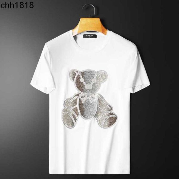 half burberies burbreries auba t-shirt summer new mercerized cotton trend short sleeve t-shirt men's sleeve high-end bear print, White;black
half burberies burbreries auba t-shirt summer new mercerized cotton trend short sleeve t-shirt men's sleeve high-end bear print, White;black