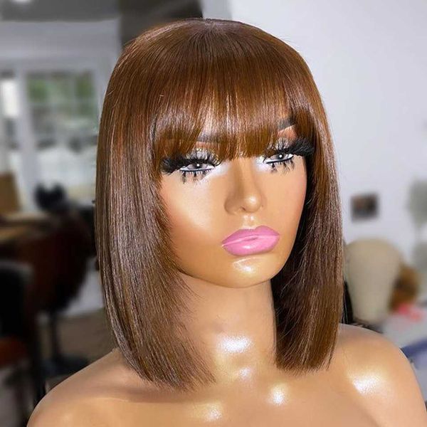 synthetic wigs rebecca pixie bob wig short human hair with fringe for women straight brazilian s bangs highlight brown 230227, Black
synthetic wigs rebecca pixie bob wig short human hair with fringe for women straight brazilian s bangs highlight brown 230227, Black