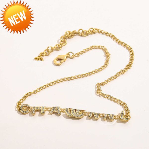 22ss luxury designer letters pendant necklaces stainless steel classic simple geometric crystal rhinestone necklace women wedding jewelry ac, Silver
22ss luxury designer letters pendant necklaces stainless steel classic simple geometric crystal rhinestone necklace women wedding jewelry ac, Silver