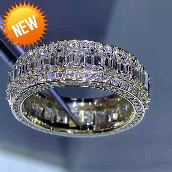 jewelry fill full t princess cut white z cz diamond gemstones party moissanite women wedding band ring for love gift, Slivery;golden
jewelry fill full t princess cut white z cz diamond gemstones party moissanite women wedding band ring for love gift, Slivery;golden