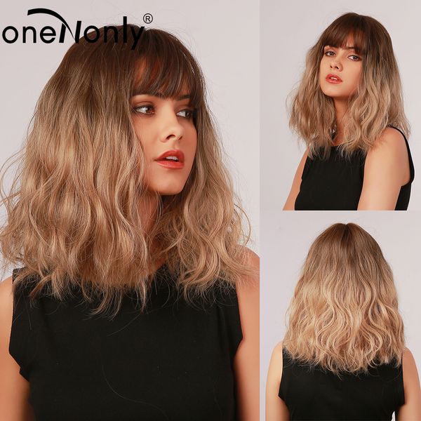 medium length curly wave ombre brown synthetic wigs with bangs for white black women cosplay daily hair heat resistantfactory d
medium length curly wave ombre brown synthetic wigs with bangs for white black women cosplay daily hair heat resistantfactory d