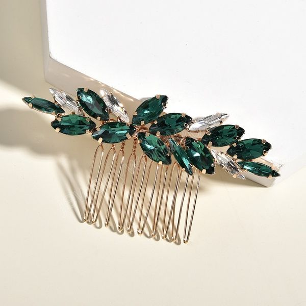 rhinestone hair comb fashion insert combs gold plated bridal headdress handmade wedding hair accessories for women girls, Slivery;golden
rhinestone hair comb fashion insert combs gold plated bridal headdress handmade wedding hair accessories for women girls, Slivery;golden