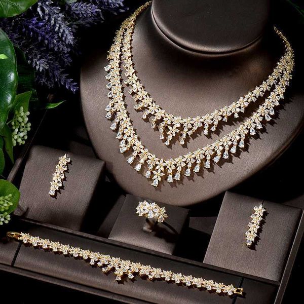 Link, Chain Factory luxury 4 Piece Necklace copper Jewelry Cubic Zirconia Jewelry Set Women 
Link, Chain Factory luxury 4 Piece Necklace copper Jewelry Cubic Zirconia Jewelry Set Women
