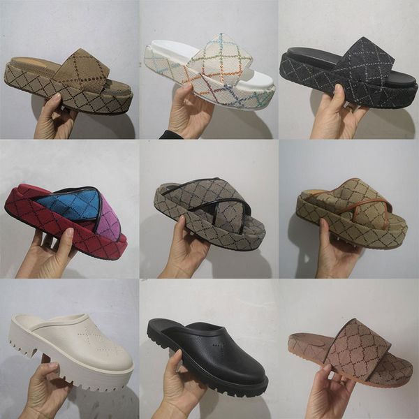 fashion women luxurys designer sandals men platforms floral brocade slippers flats rubber platform gear bottoms green womens loafers casual, Black
fashion women luxurys designer sandals men platforms floral brocade slippers flats rubber platform gear bottoms green womens loafers casual, Black