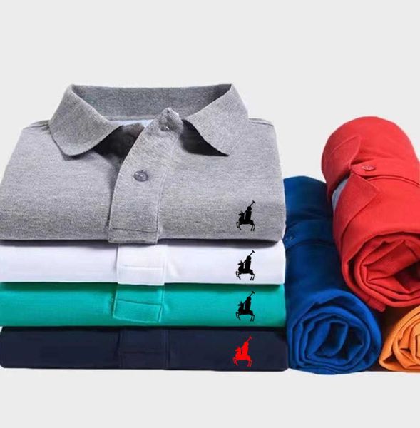 summer men luxury brand business lapel polo shirt casual short sleeve embroidered slim fit t-shirt s-6xl male tee horse riding 2023, White;black
summer men luxury brand business lapel polo shirt casual short sleeve embroidered slim fit t-shirt s-6xl male tee horse riding 2023, White;black
