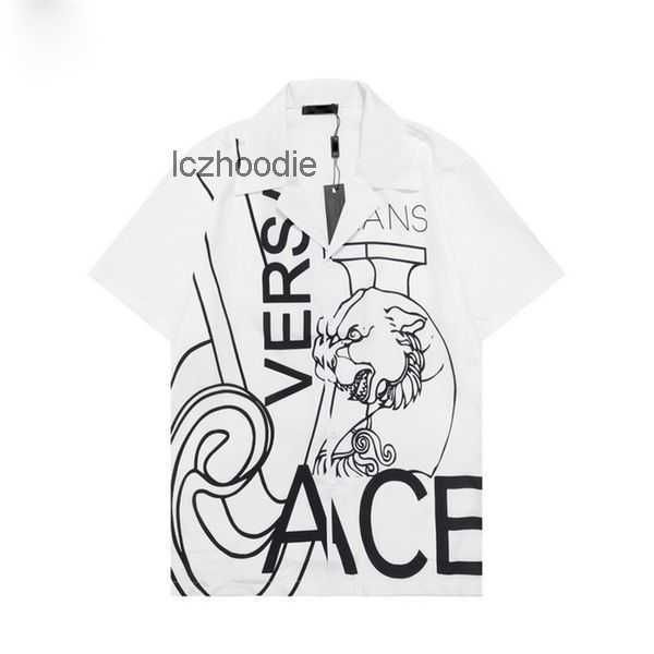 men's casual beach shirts men summer short sleeve silk bowling man cardigan blouse fashion hawaii floral print luxury designer dress pl, White;black
men's casual beach shirts men summer short sleeve silk bowling man cardigan blouse fashion hawaii floral print luxury designer dress pl, White;black
