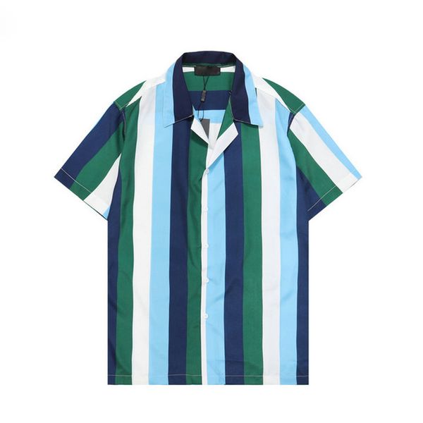 men's casual beach shirts men summer short sleeve silk bowling shirt man cardigan blouse fashion hawaii floral print luxury designer dr, White;black
men's casual beach shirts men summer short sleeve silk bowling shirt man cardigan blouse fashion hawaii floral print luxury designer dr, White;black