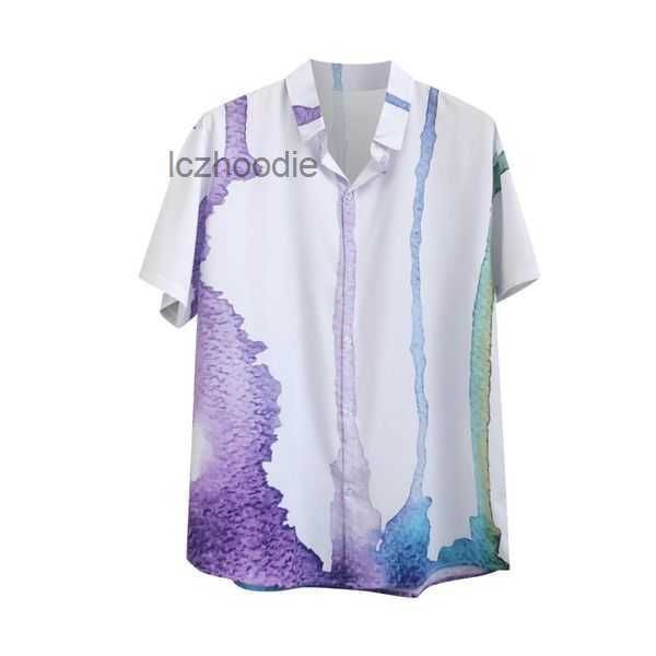 men's casual shirts spring summer fashion men single breasted lapel full print beach short sleeve vacation outdoor holiday shirt 1 edwr, White;black
men's casual shirts spring summer fashion men single breasted lapel full print beach short sleeve vacation outdoor holiday shirt 1 edwr, White;black