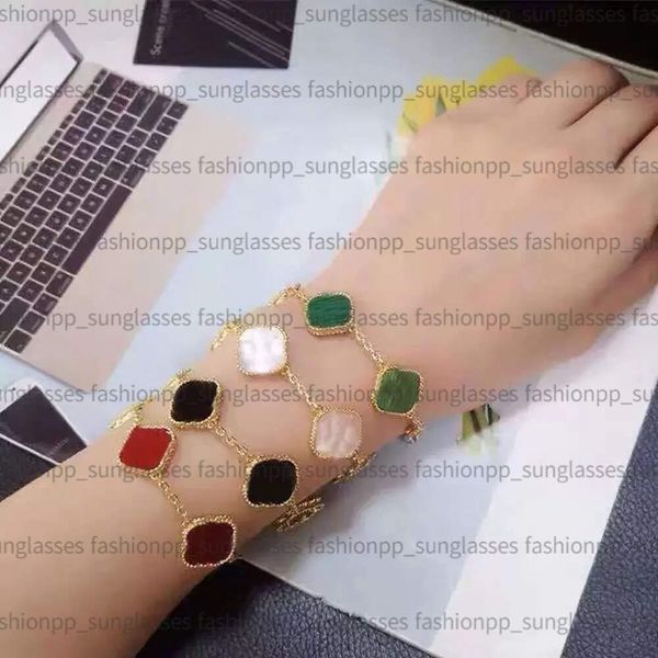 designer jewelry bracelet classic 4/four leaf clover charm bracelets bangle chain 18k gold agate shell women&girl wedding mother day jewelry, Golden;silver
designer jewelry bracelet classic 4/four leaf clover charm bracelets bangle chain 18k gold agate shell women&girl wedding mother day jewelry, Golden;silver