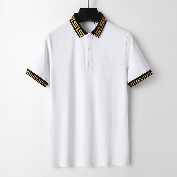 new men's polo shirt short sleeve t-shirt loose summer solid half sleeve t-shirt casual men's asian size m-3xl-z-10, White;black
new men's polo shirt short sleeve t-shirt loose summer solid half sleeve t-shirt casual men's asian size m-3xl-z-10, White;black