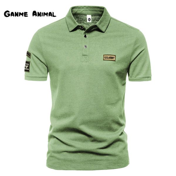 men's polos summer brand men short sleeve breathable embroidered polo shirt business casual polo-shirt 230428, White;black
men's polos summer brand men short sleeve breathable embroidered polo shirt business casual polo-shirt 230428, White;black