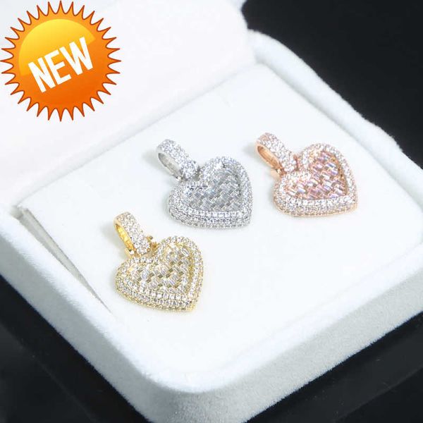 iced out bling 5a cz heart pendant crystal tennis chain fashion necklace jewelry for women lady wedding party drop ship, Silver
iced out bling 5a cz heart pendant crystal tennis chain fashion necklace jewelry for women lady wedding party drop ship, Silver