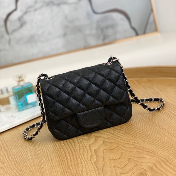 designer bag mini flap luxury woman evening bags fashion totes genuine leather cross body handbag 17cm with box c118 bag0001
designer bag mini flap luxury woman evening bags fashion totes genuine leather cross body handbag 17cm with box c118 bag0001