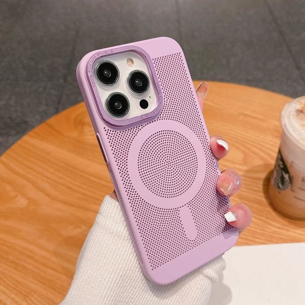breathable for magsafe magnetic wireless charging case for iphone 15 14 plus 13 12 11 pro max luxury heat sink mesh pc back cover
breathable for magsafe magnetic wireless charging case for iphone 15 14 plus 13 12 11 pro max luxury heat sink mesh pc back cover