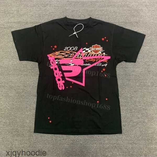 young t shirt pink 23ss men thug sp5der mans women quality foaming printing spider web pattern tshirt fashion 0qxo, White;black
young t shirt pink 23ss men thug sp5der mans women quality foaming printing spider web pattern tshirt fashion 0qxo, White;black