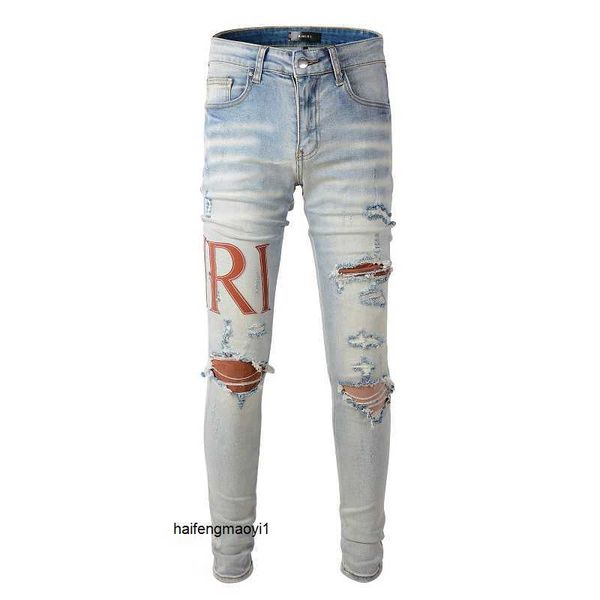 trousers new mens luxury designer denim jeans holes amirs jean coolguy biker pants man arrivals clothing #840, Blue
trousers new mens luxury designer denim jeans holes amirs jean coolguy biker pants man arrivals clothing #840, Blue