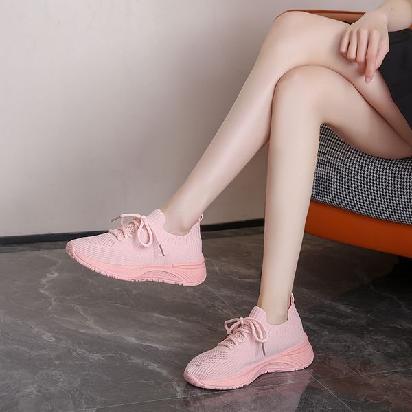 shoes for women sneakers lace-up breathable platform shoes girls casual sneaker running sports shoes tenis femini, Black
shoes for women sneakers lace-up breathable platform shoes girls casual sneaker running sports shoes tenis femini, Black
