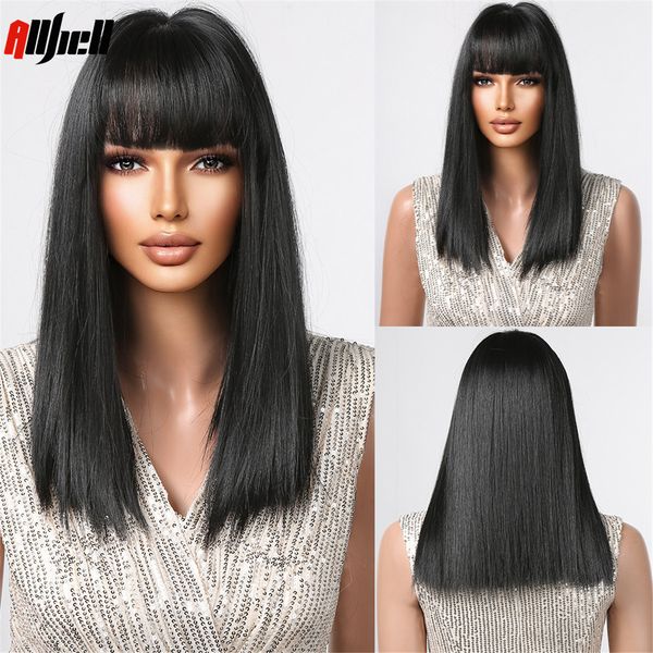 synthetic wigs with bangs natural black daily womens wig straight hair medium length heat resistant for women party cosplay use
synthetic wigs with bangs natural black daily womens wig straight hair medium length heat resistant for women party cosplay use